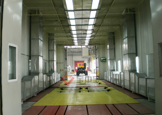 Bus Industry Spray Booth Προσαρμοσμένη αίθουσα βαφής φορτηγών