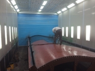 δίπλευρο ξύλο βράχου θέρμανσης καυστήρων αερίου εξαγωγής τοίχων θαλάμων ψεκασμού λεωφορείων 20m