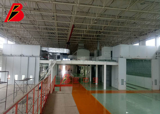 ποιότητας Ελικόπτερο 15000mm επίδειξης βιομηχανικός θάλαμος ψεκασμού εργοστάσιο