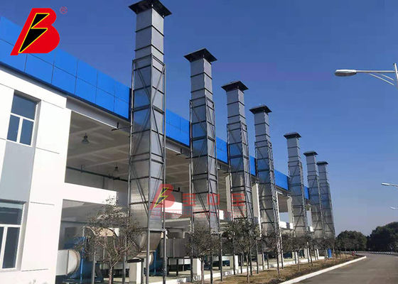 Ενιαίος δευτερεύων σχεδίων αέρα θάλαμος ψεκασμού ροής 50um βιομηχανικός