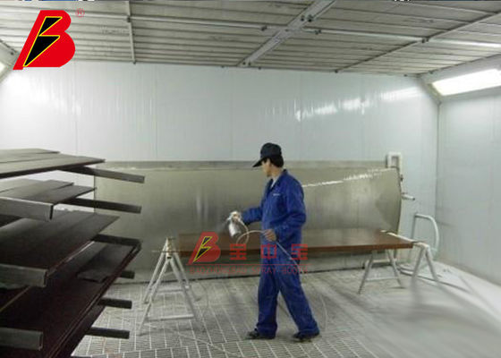 ποιότητας 34.5KW θάλαμος χρωμάτων γραφείου με το σύστημα φίλτρων κουρτινών νερού εργοστάσιο