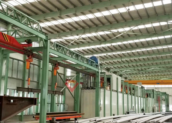 ποιότητας Γραμμή παραγωγής ζωγραφικής Customied φούρνων χρωμάτων επεξεργασίας χάλυβα SS εργοστάσιο
