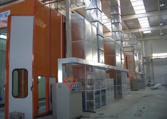 ποιότητας Diesel θέρμανσης λεωφορείων πλήρες Downdraft ψεκασμού δωμάτιο χρωμάτων πορτών θαλάμων μέσο εργοστάσιο
