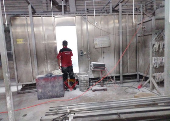 ποιότητας BZB βιομηχανική σκονών γραμμή χρωμάτων επιστρώματος αυτοματοποιημένη εξοπλισμός εργοστάσιο