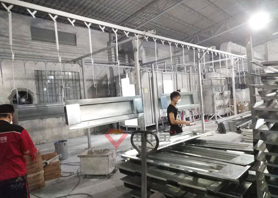 Αυτόματη γραμμή επιστρώματος σκονών μετάλλων για το υψηλό δωμάτιο ψησίματος Temperurer