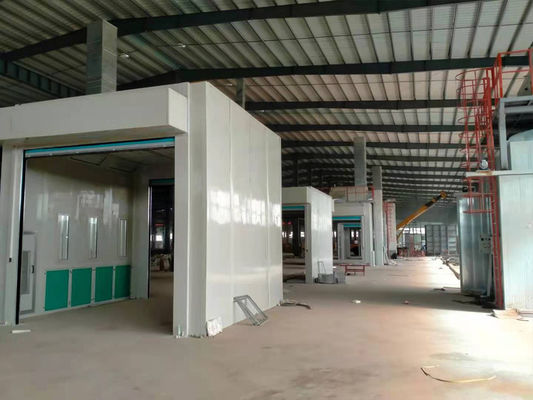 Γραμμή χρωμάτων για το επικεφαλής όχημα Refinish φορτηγών για το θάλαμο ψεκασμού φορτηγών